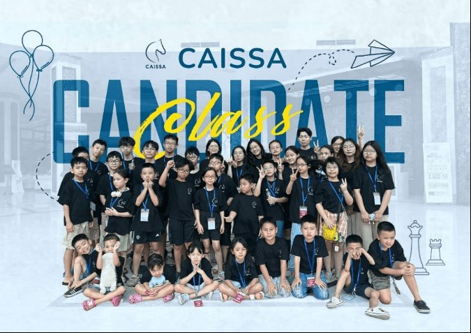 Tập thể lớp đội tuyển Caissa Candidate Class